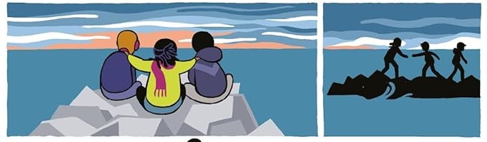 Ilustración de BLOQUES ROJOS