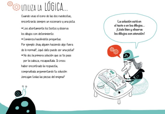 Ilustración de Cuaderno especial de enigmas