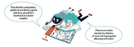 Ilustración de Cuaderno especial de enigmas
