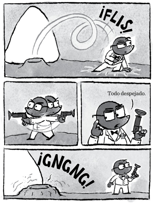 Ilustración de MAX TOPO, AGENTE SECRETO