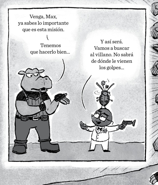 Ilustración de MAX TOPO, AGENTE SECRETO