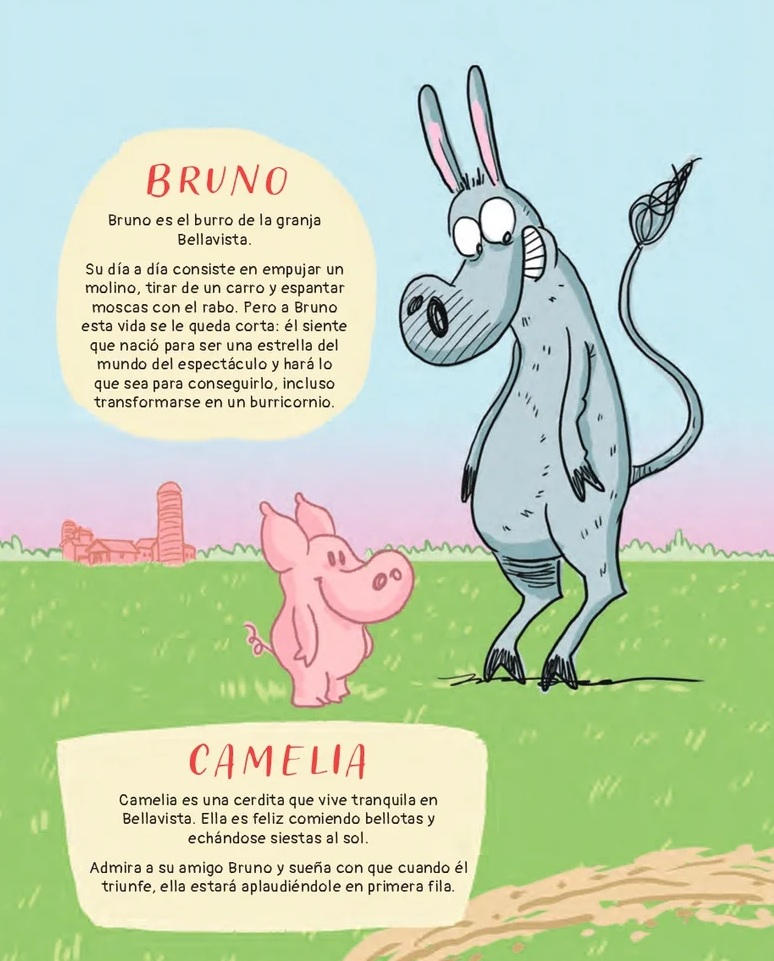 Ilustración de Burricornio