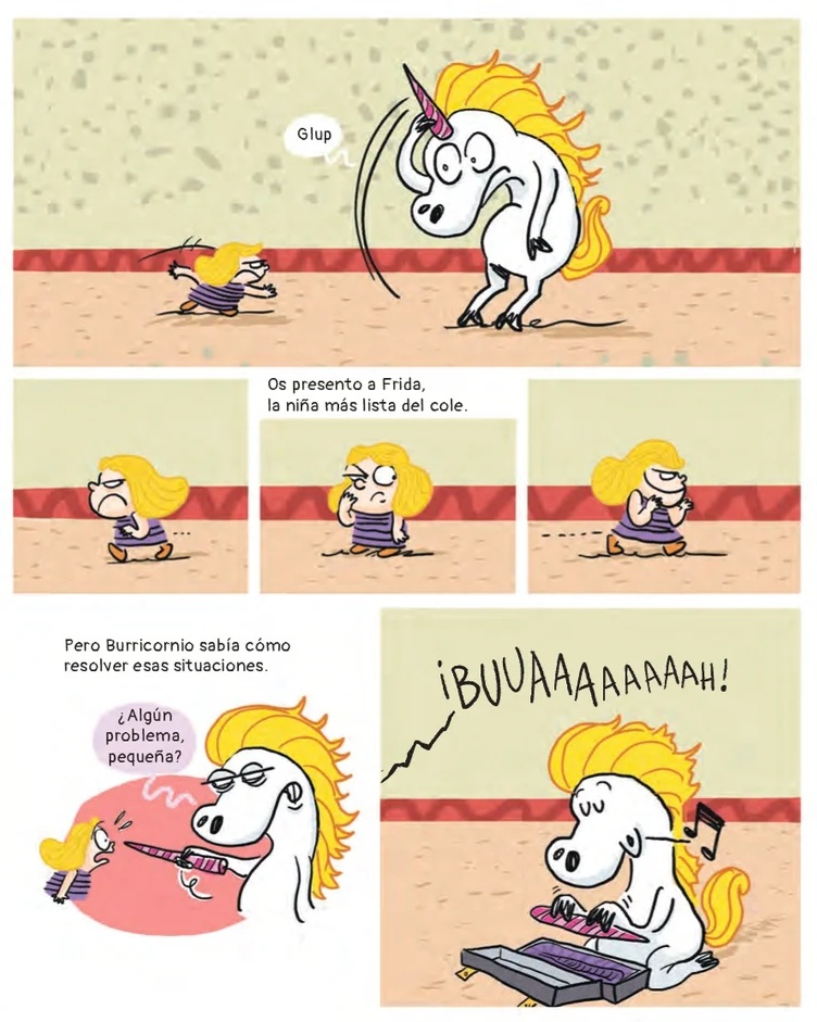 Ilustración de Burricornio