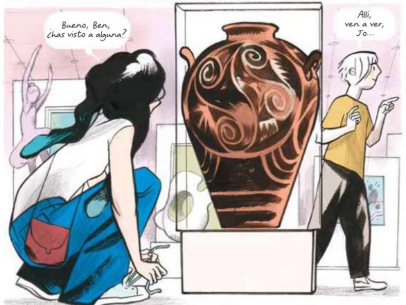 Ilustración de Historia del arte en femenino