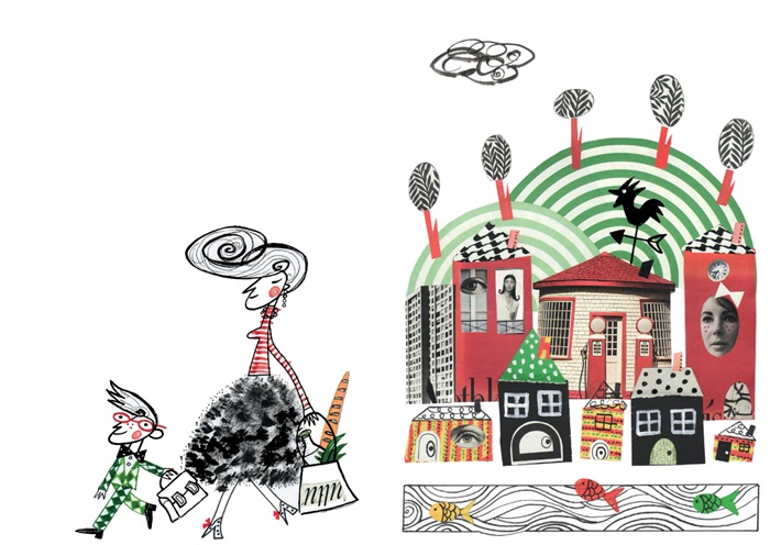 Ilustración de El peluquero invisible 