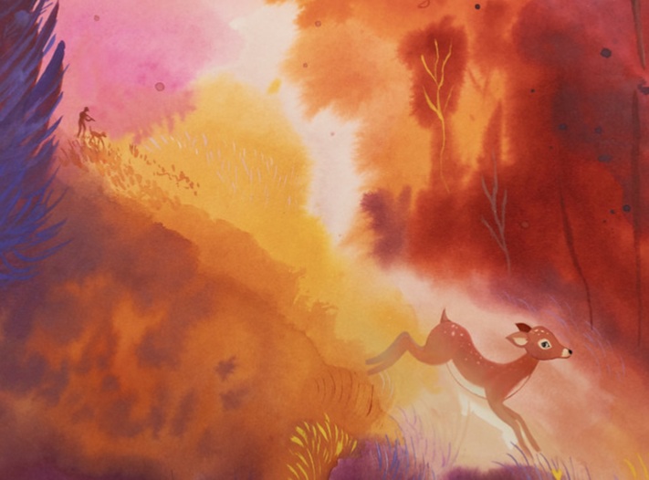 Ilustración de Bambi