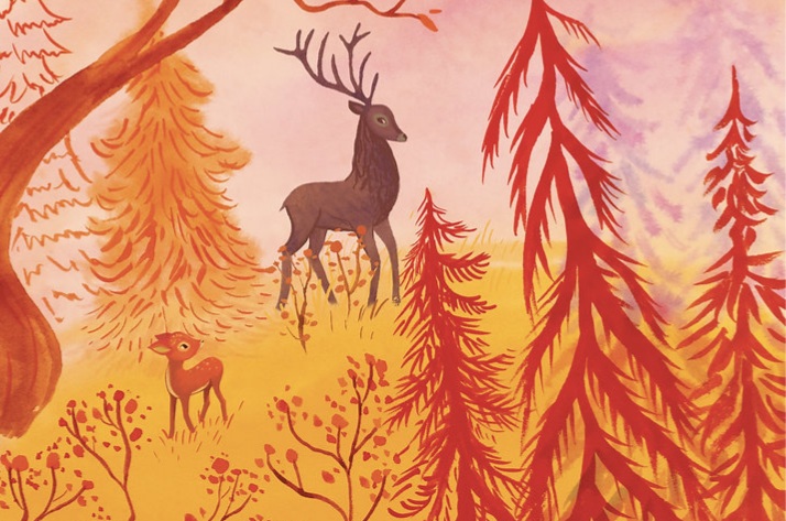 Ilustración de Bambi