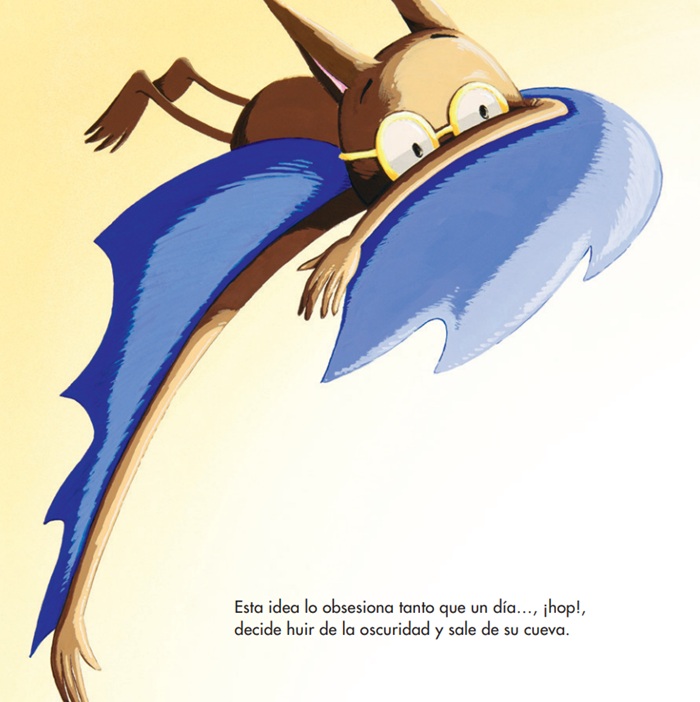 Ilustración de Bat y Flamingo