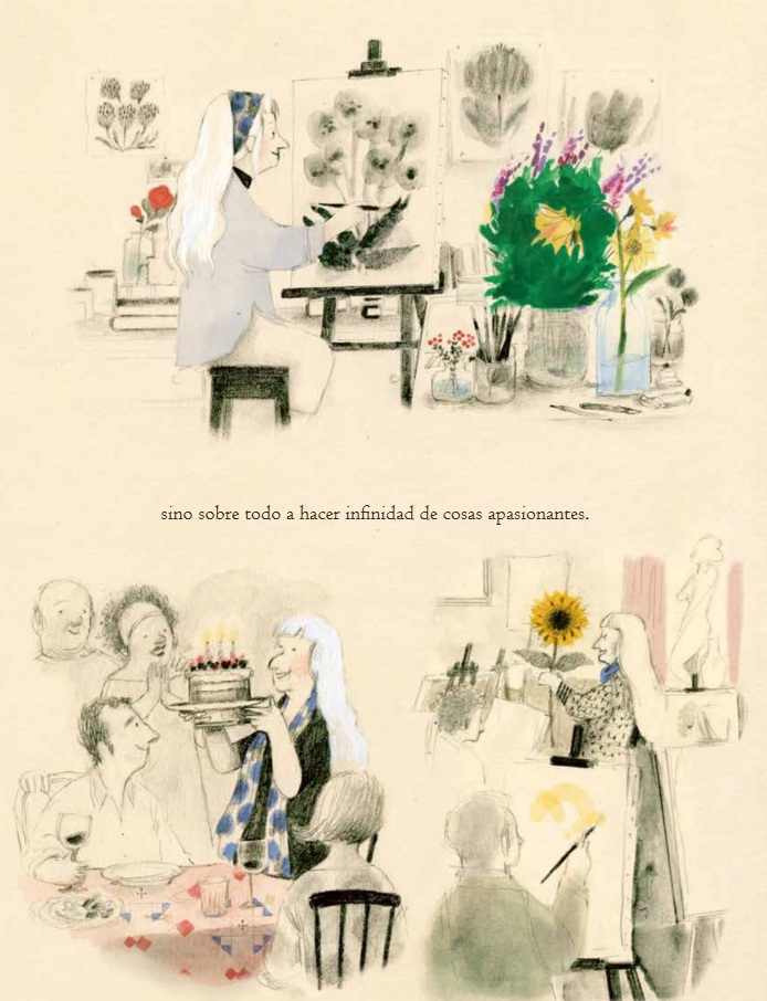 Ilustración de Grande y pequeña