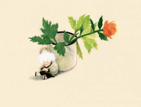 Ilustración de Grande y pequeña