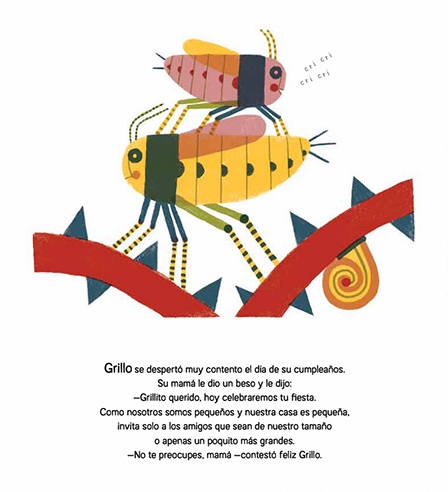 Ilustración de LA FIESTA DE GRILLO