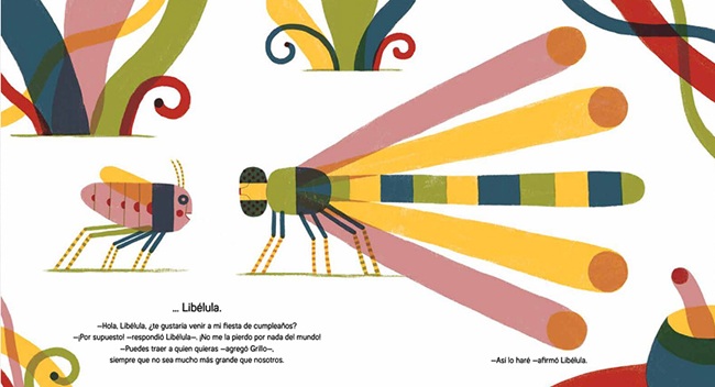 Ilustración de LA FIESTA DE GRILLO