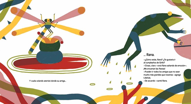 Ilustración de LA FIESTA DE GRILLO