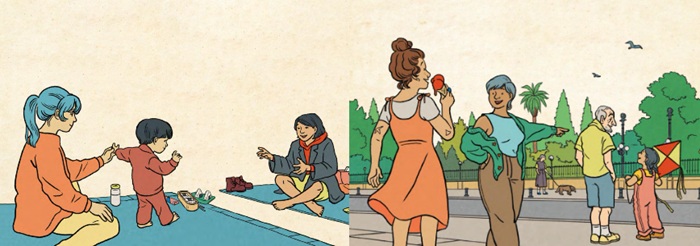 Ilustración de PARQUES URBANOS DEL MUNDO