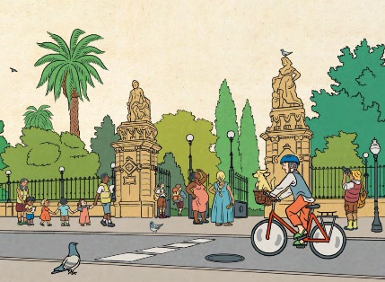 Ilustración de PARQUES URBANOS DEL MUNDO
