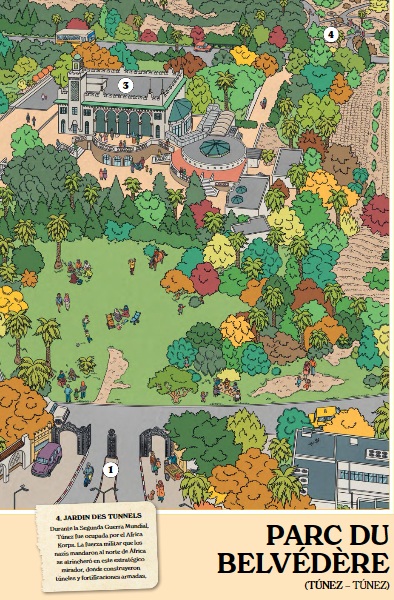 Ilustración de PARQUES URBANOS DEL MUNDO
