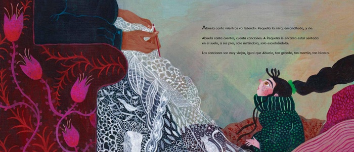 Ilustración de Pequeña, Madre, Abuela