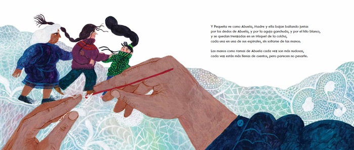 Ilustración de Pequeña, Madre, Abuela