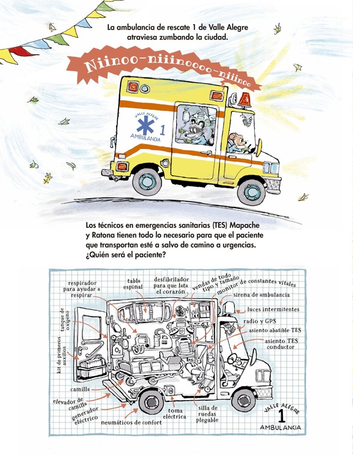 Ilustración de ¡HÉROES DEL HOSPITAL AL RESCATE!