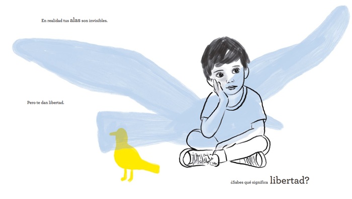 Ilustración de Eres libre