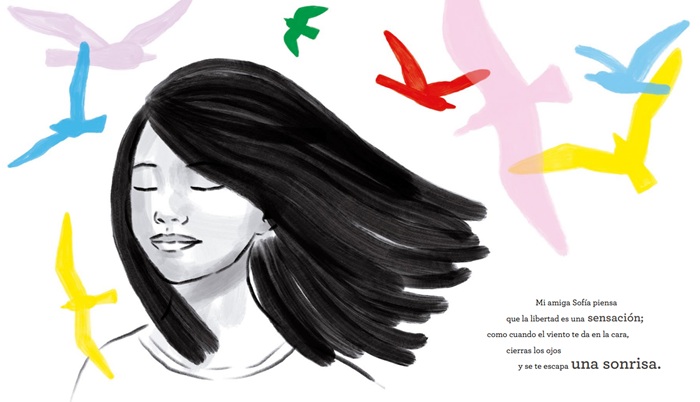 Ilustración de Eres libre