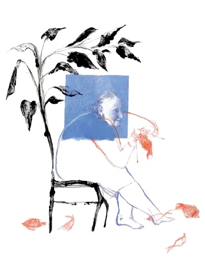 Ilustración de La soledad de los peces
