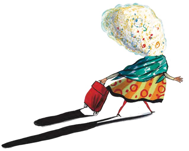 Ilustración de La señora Chatarra