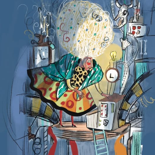 Ilustración de La señora Chatarra