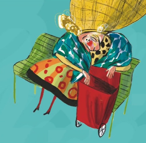 Ilustración de La señora Chatarra