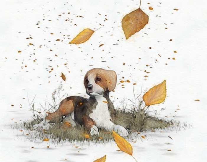 Ilustración de Un otoño de perros