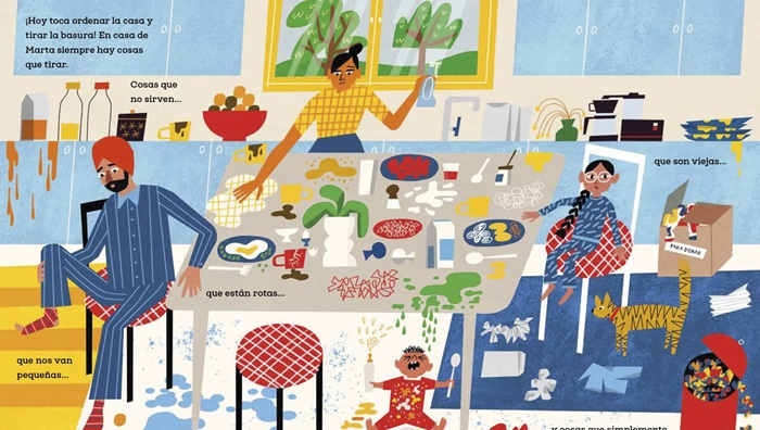 Ilustración de DÍA DE RECICLAJE