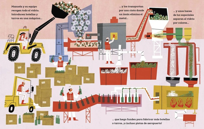 Ilustración de DÍA DE RECICLAJE
