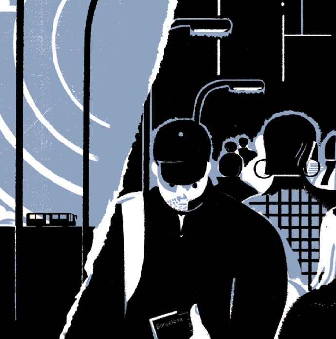 Ilustración de DUERMO EN LA CALLE