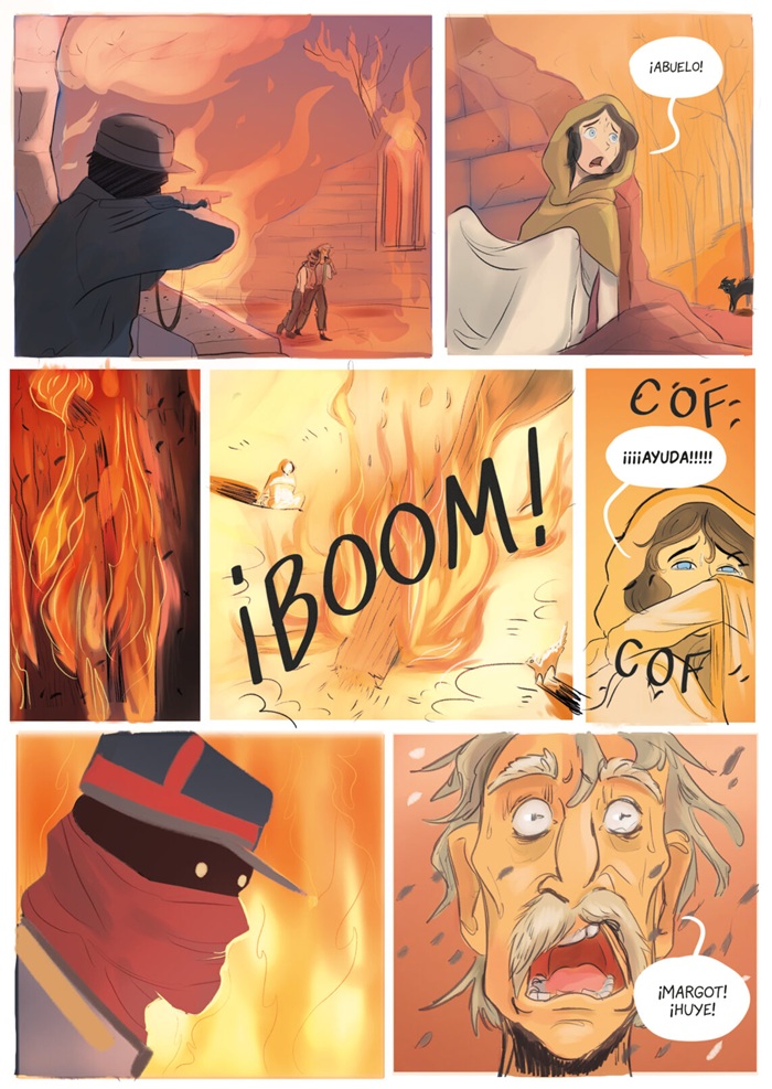 Ilustración de Margot
