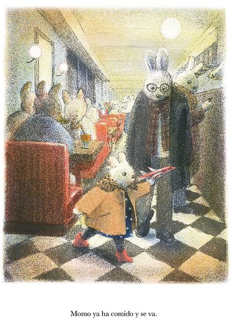 Ilustración de Tom y Momo