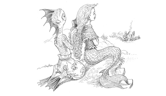 Ilustración de DIARIO DE UNA SIRENA