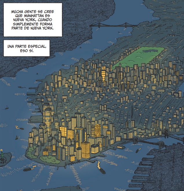 Ilustración de CAPERUCITA EN MANHATTAN
