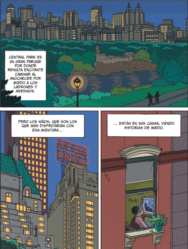 Ilustración de CAPERUCITA EN MANHATTAN