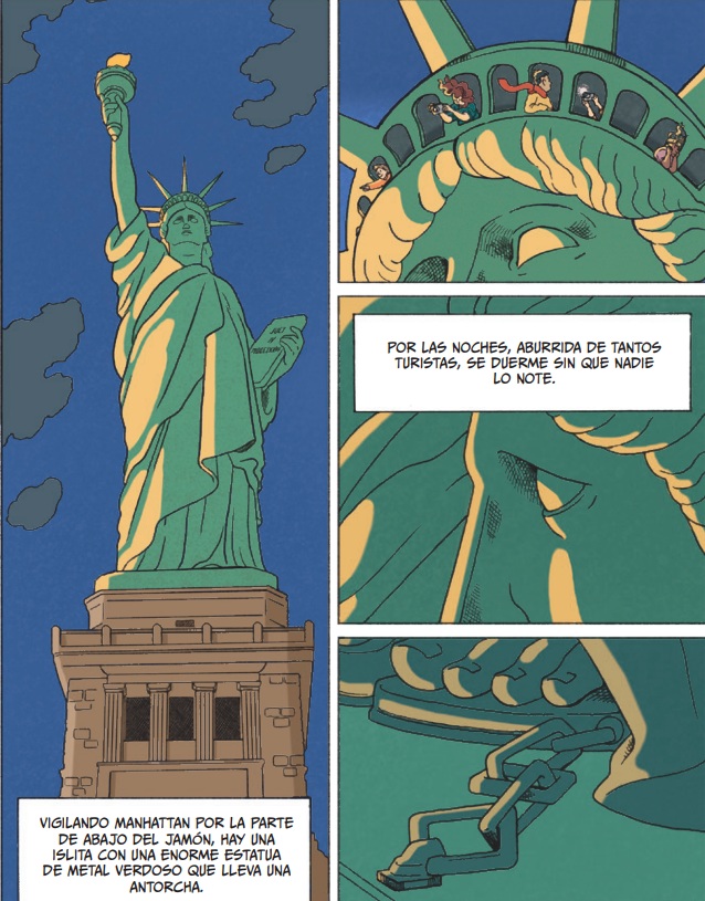 Ilustración de CAPERUCITA EN MANHATTAN