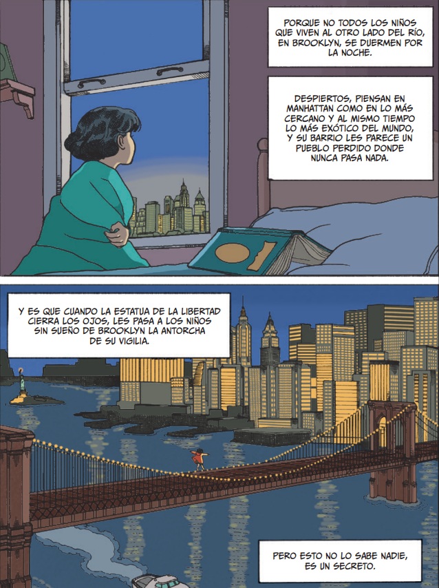 Ilustración de CAPERUCITA EN MANHATTAN