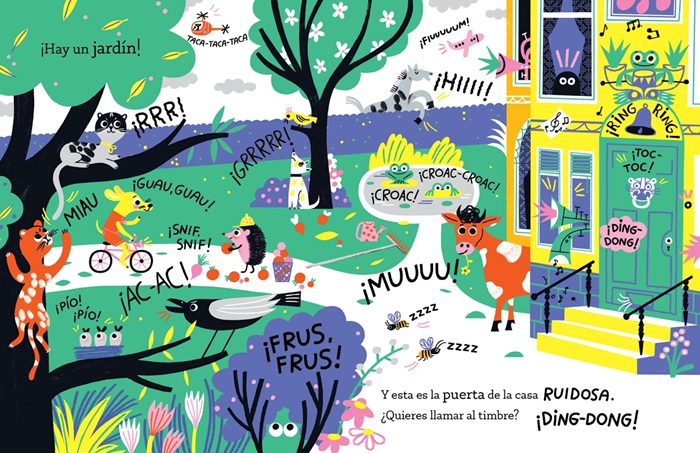 Ilustración de La casa ruidosa