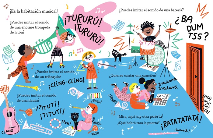 Ilustración de La casa ruidosa