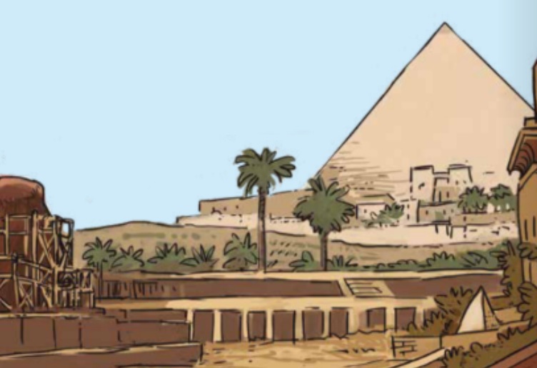 Ilustración de Historia ilustrada. El Antiguo Egipto