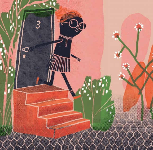 Ilustración de ANNI Y LAS LLAVES PERDIDAS