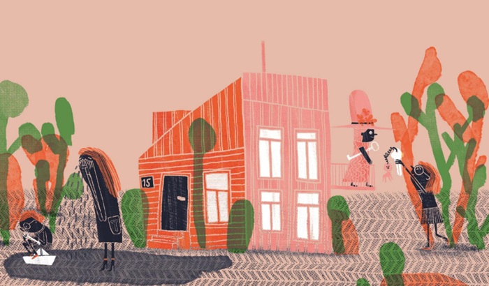 Ilustración de ANNI Y LAS LLAVES PERDIDAS