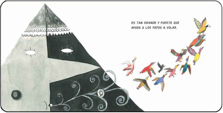 Ilustración de MONTAÑA LÁPIZ