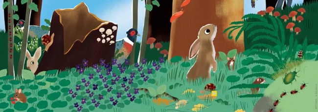 Ilustración de Escucha y encuentra EL BOSQUE