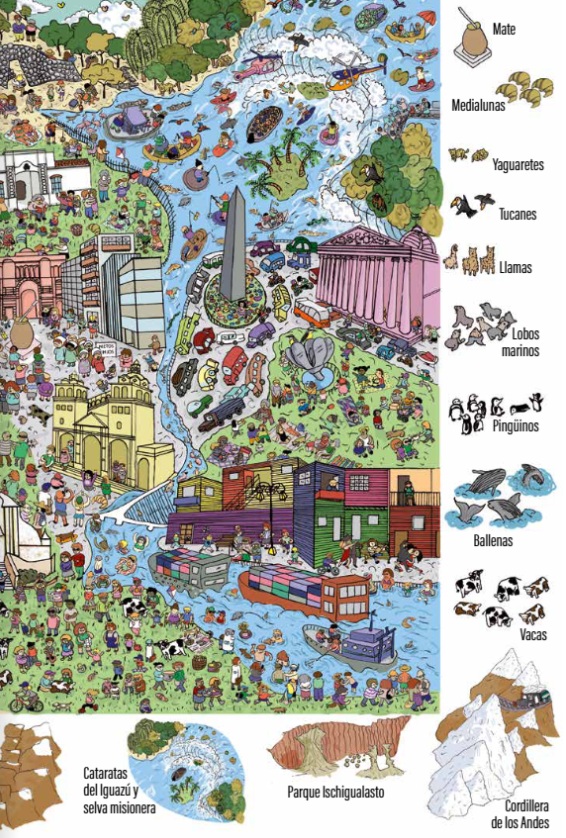 Ilustración de BUSCA A LILA - EN AMÉRICA
