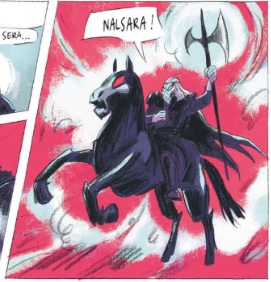 Ilustración de Los dragones de Nalsara
