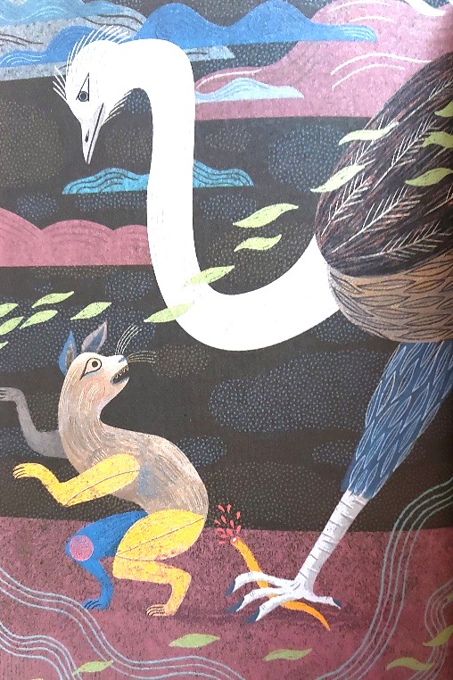 Ilustración de POR QUÉ EL TIGRE LE TIENE MIEDO AL FUEGO